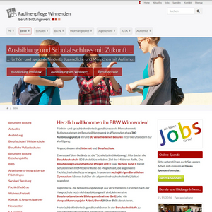 TYPO3 Responsive Relaunch Paulinenpflege Winnenden