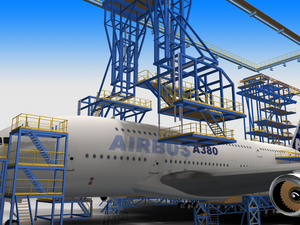 Dürr A380 3D-Animation